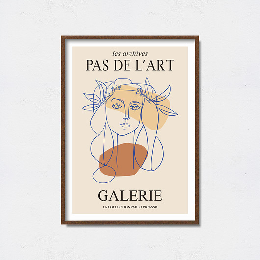Pablo Picasso grafika inspiracja Pas De LArt