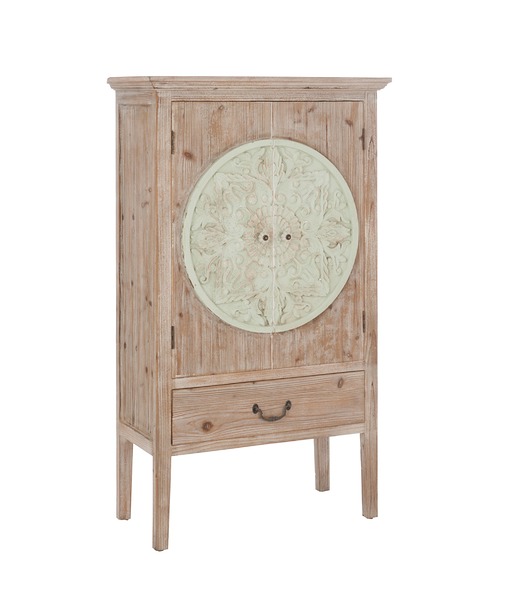 Komoda Wood Natural Mint, drewno, 128x75 cm Home Design