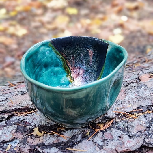 filiżanki JADEIT, duża czarka ceramiczna, rękodzieło