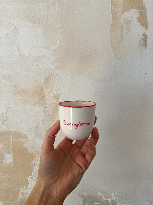 kubki Kubek porcelanowy Buongiorno espresso