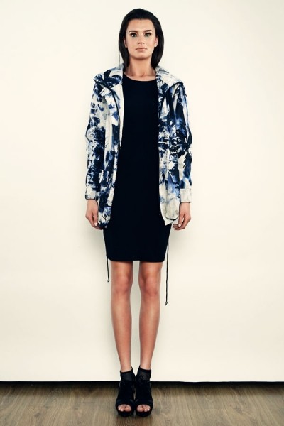 Designerska kurtka - tropical print  milita nikonorov