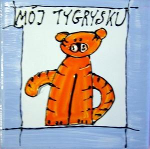 Podstawka ceramiczna Tygrysek czerwonakropka