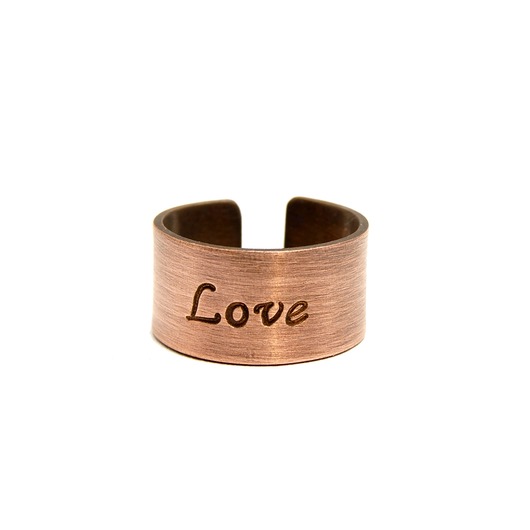 Obraczka personalizowana - copper 10 mm SHEandHE