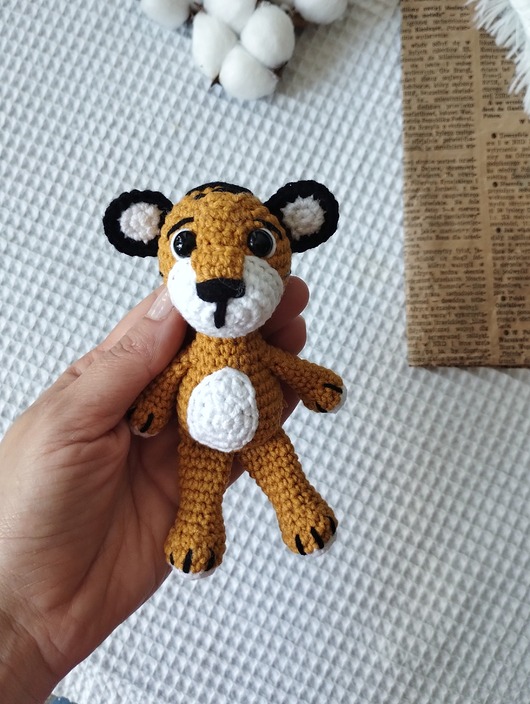misie i maskotki Mini tygrys, tygrysek