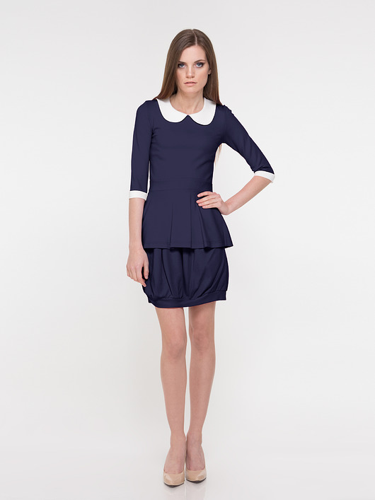 bluzki - inne Bluzka granatowa YY500056_RAL5013