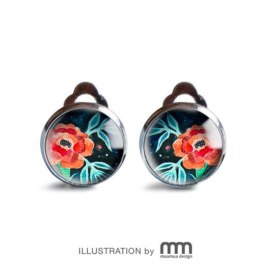 ROSE klipsy muamua design