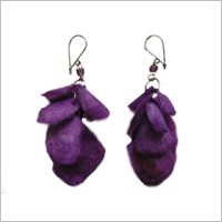 kolczyki violetta etnico