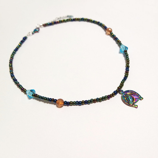 naszyjniki - inne Naszyjnik koń, podkowa - kolekcja Starlight