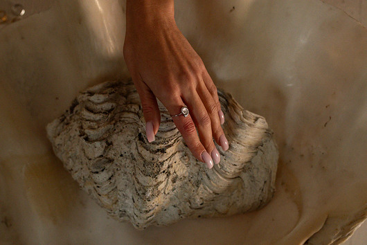 bransoletki z kamieni naturalnych Srebrny pierścionek Fossil