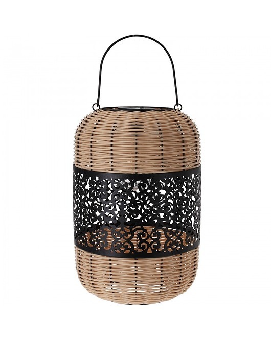 świeczniki i świece Lampion Solarny Serreno