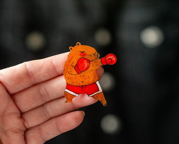 broszki Broszka kapi Andrzej Gołota