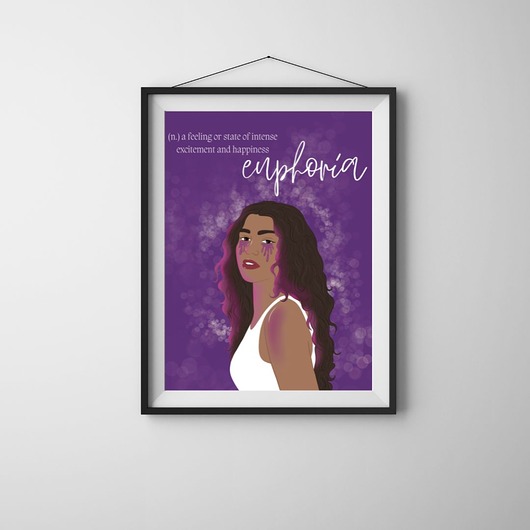 grafiki i ilustracje Plakat Euforia