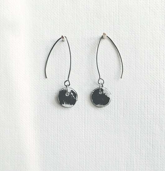 kolczyki ceramiczne Kolczyki ceramiczne długie Wabi sabi Style #5