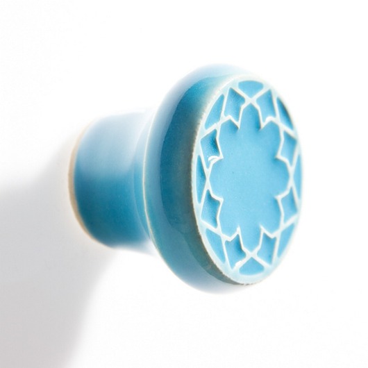gałki do mebli Gałka do mebli jasnoniebieska, wz.3
