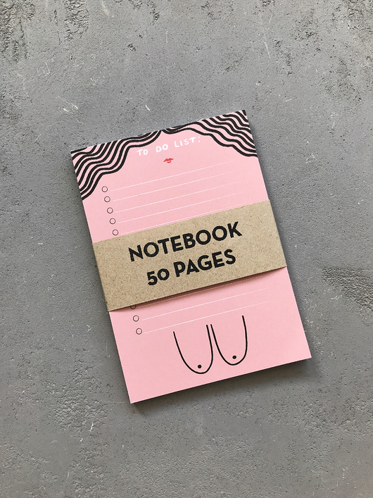 Notes Różowa kobita ELEMTHEBRAND