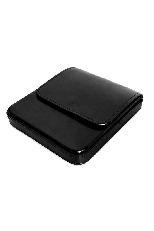 piórniki Etui na 6 piór lub długopisów czarne