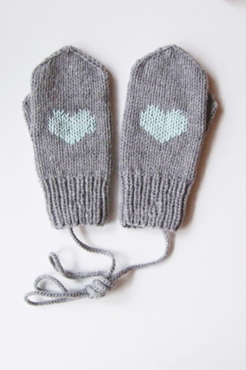 Mint heart more than sweater