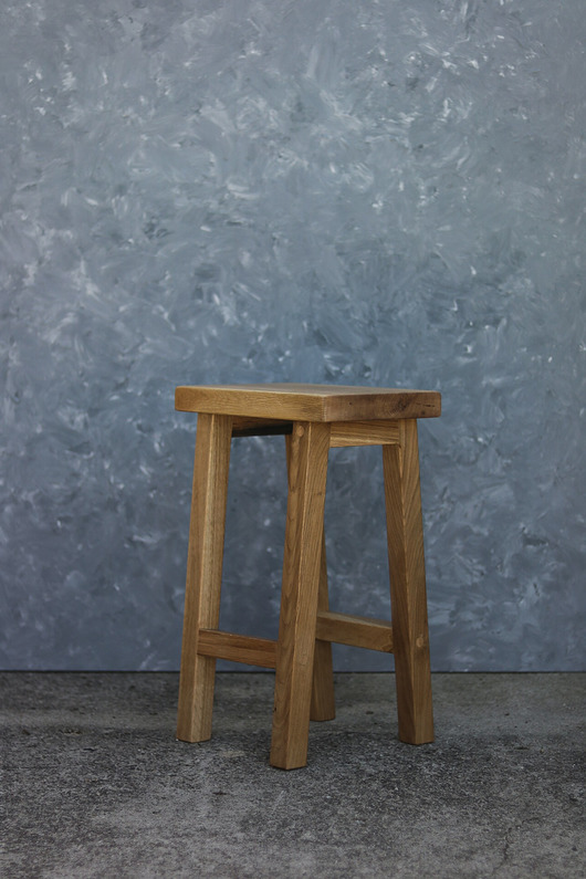 Taboret drewniany Ryczka