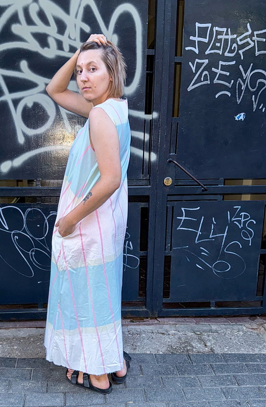 sukienki maxi damskie Sukienka Pastel Garden