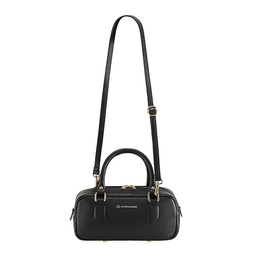 torby na ramię Torebka Avila premium czarna skóra naturalna