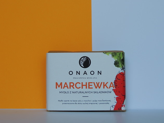 mydło w kostce Mydło marchewkowe