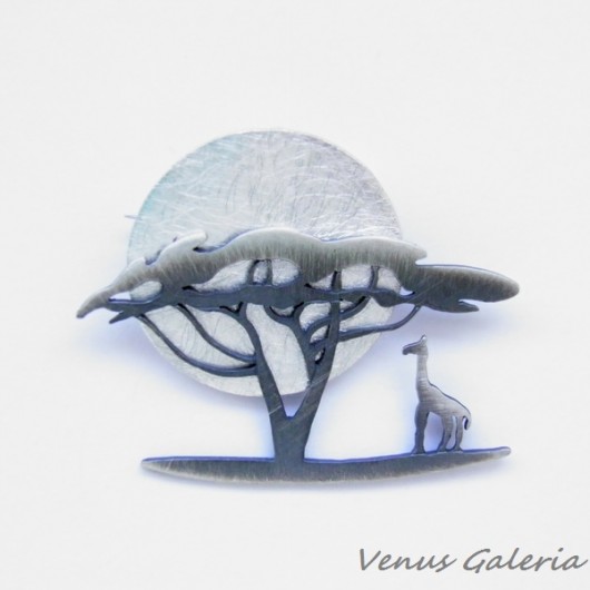 Broszko-zawieszka - Afryka dzika  VENUS GALERIA