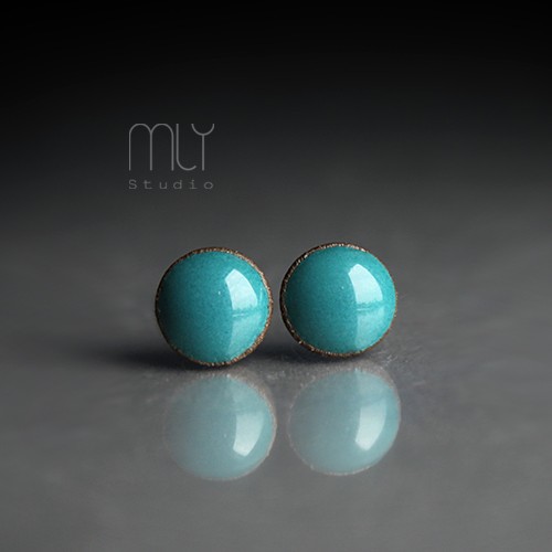 Mini Szmaragdowe 6mm /stal chirurgiczna/ Magda Łysiak