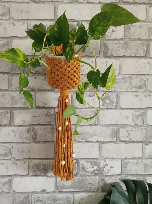 doniczki Kwietnik makrama śr 10 cm