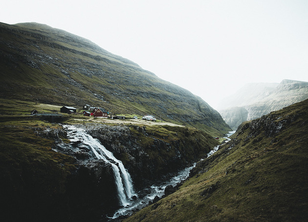 Fotografia kolekcjonerska "Saksun" BITE OF ICELAND