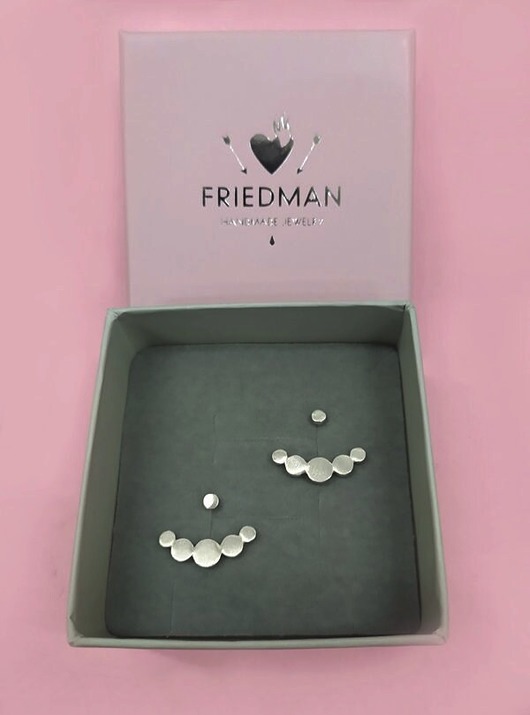 kolczyki srebrne Kolczyków, srebro 925, srebro 925