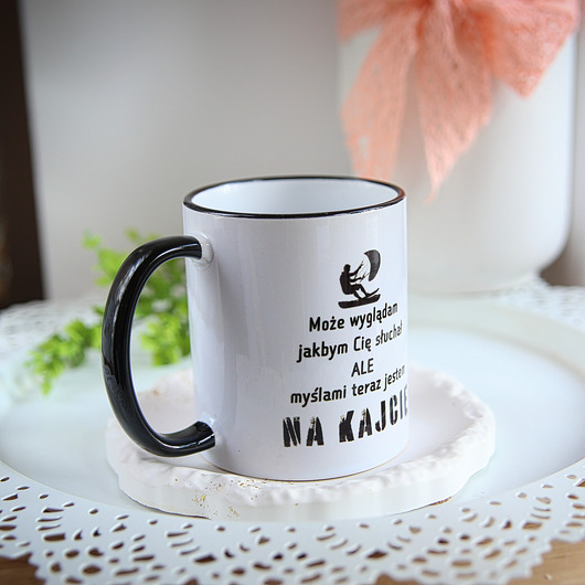 kubki Kubek Myślami na Kajcie