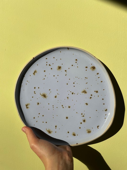 patery i talerze Talerz letni deszcz 21 cm