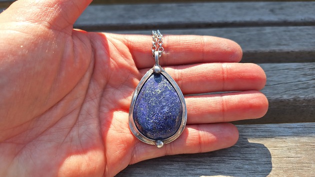 wisiory Lapis lazuli - wisiorek