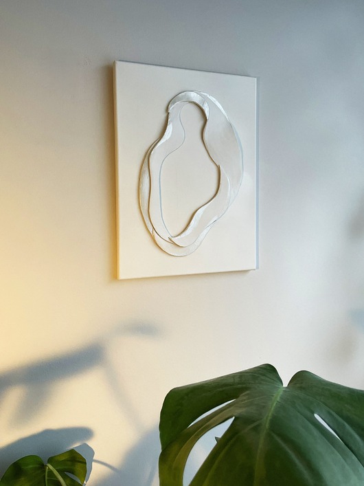obrazy Obraz strukturalny "Water Shapes I"