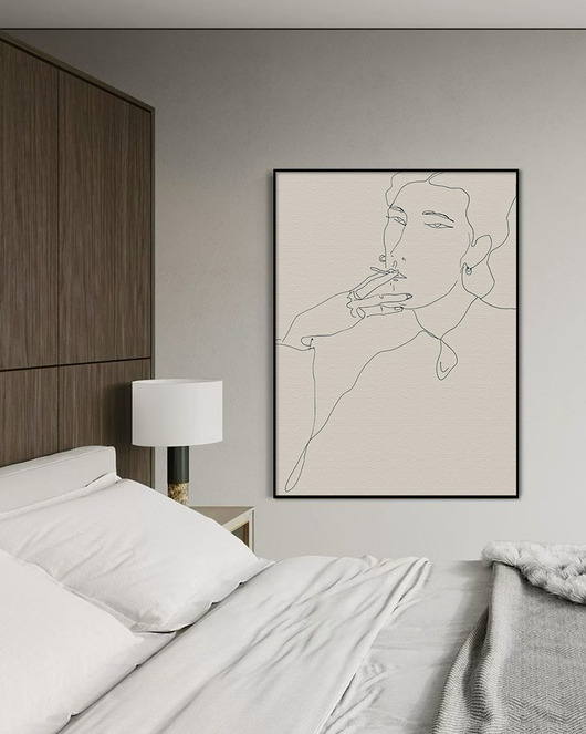 obrazy "Velvet Smoke" - obraz na płótnie lub plakat