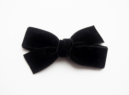 Spinka do włosów kokarda VELVET BOW Momilio