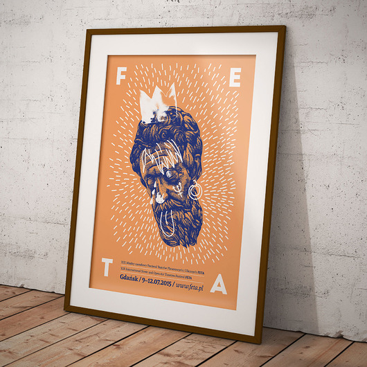 Plakat FETA Malek