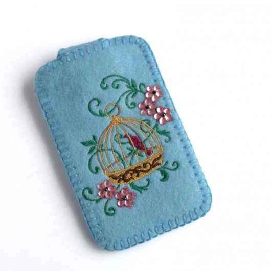 Ptaszek w klatce Etui na telefon  Tulis
