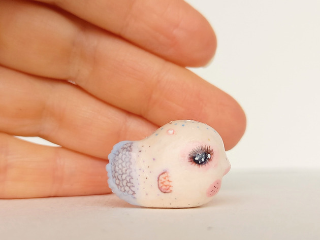 figurki i rzeźby Miniaturowa Figurka Rybki