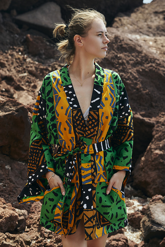 bluzki kimonowe damskie Kimono Makaba Revival