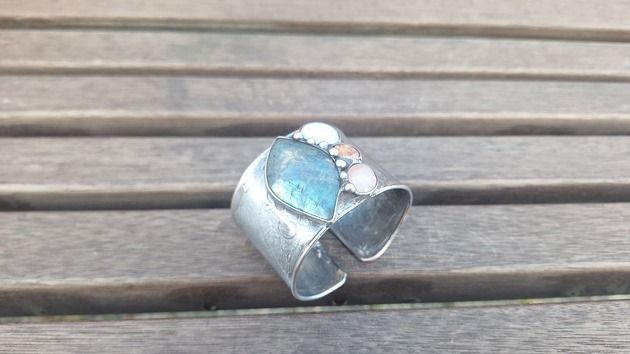 bransoletki wire wrapping Razem - bransoletka regulowana