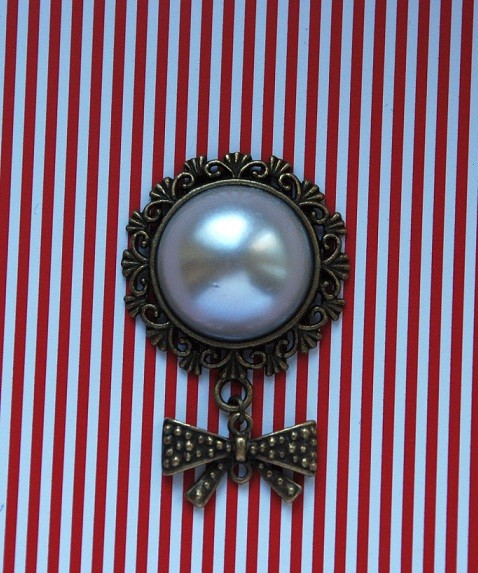 Broszka perłowa Doris Shop