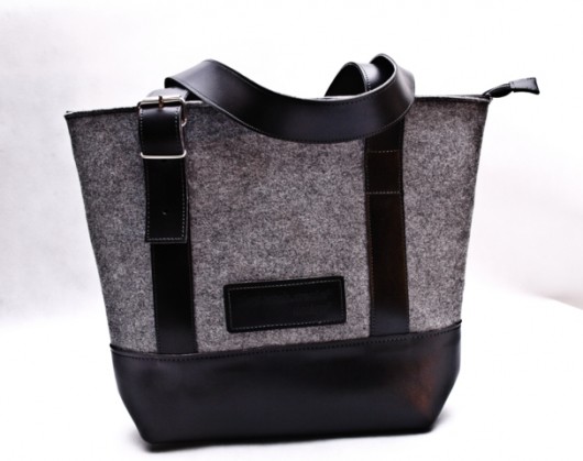 Torba filcowa work.boat / Duża i elegancka GOLD playworkcreate