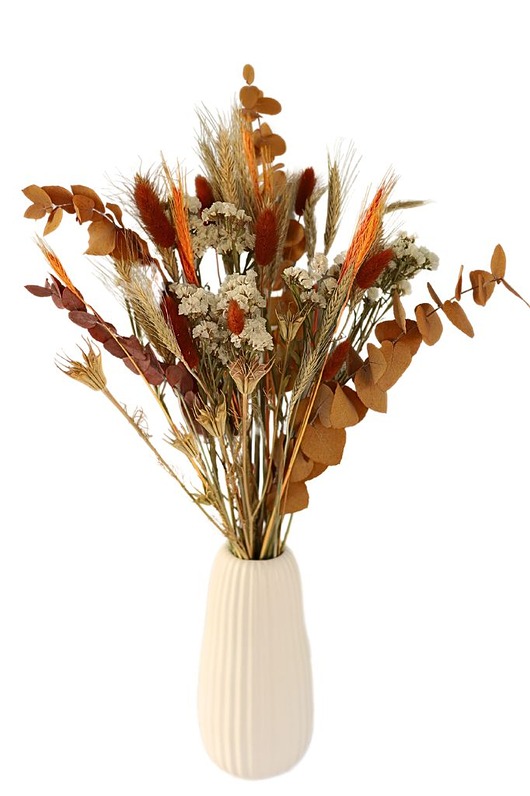 dodatki - różne Jesienny bukiet z suszonych kwiatów i stabilizowanych roślin