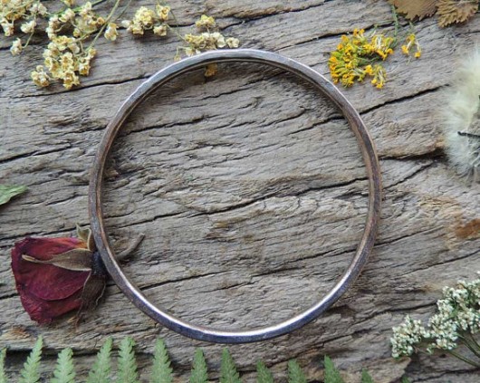 Bransoleta boho srebrna MARIAELA