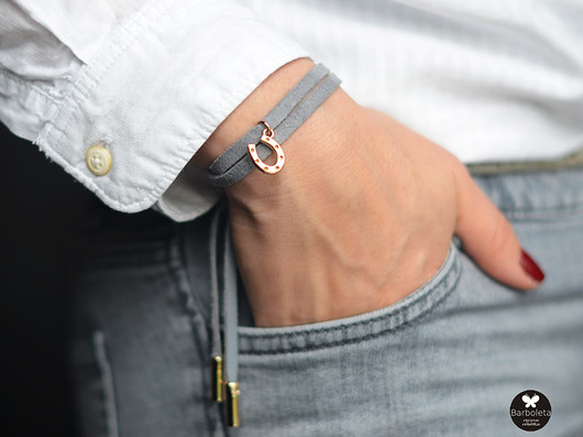 mini light grey  good luck barboleta