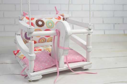 Drewniana Huśtawka Bujak Konik LalaShop