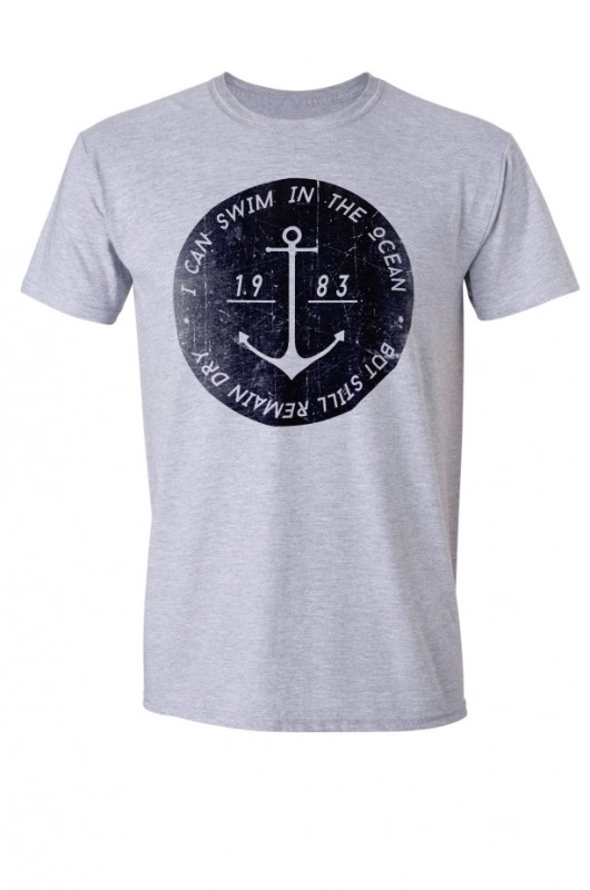 SWIM - Koszulka Męska SZARA T-shirt GAU great as You