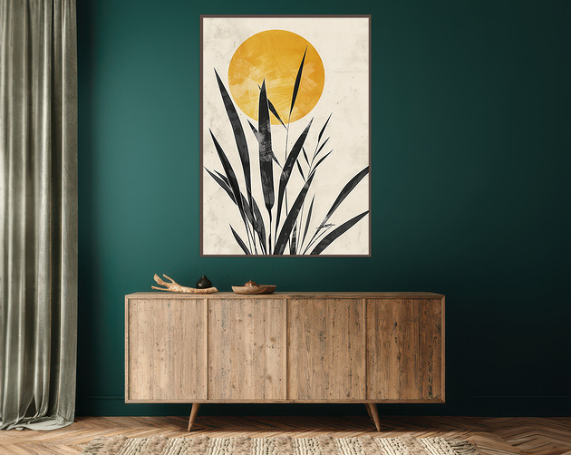 plakaty Strelizia - Plakat, druk - Chiński Orient, Harmonia Zen, Roślinny #26