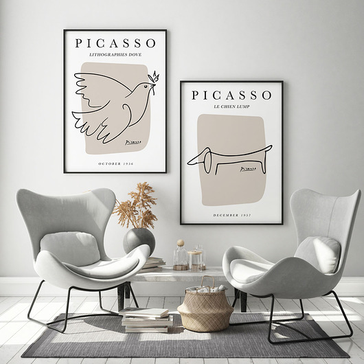 plakaty Zestaw plakatów Picasso